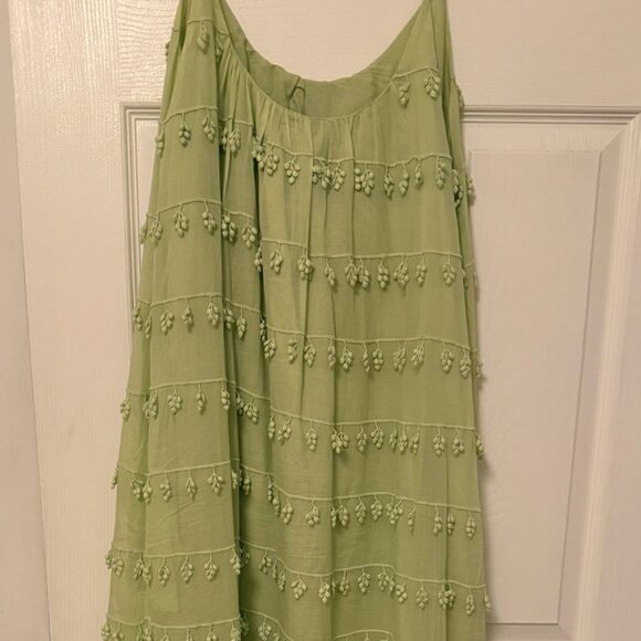 Farm Rio Lime Green Maxi Dress - Picture 1 of 1